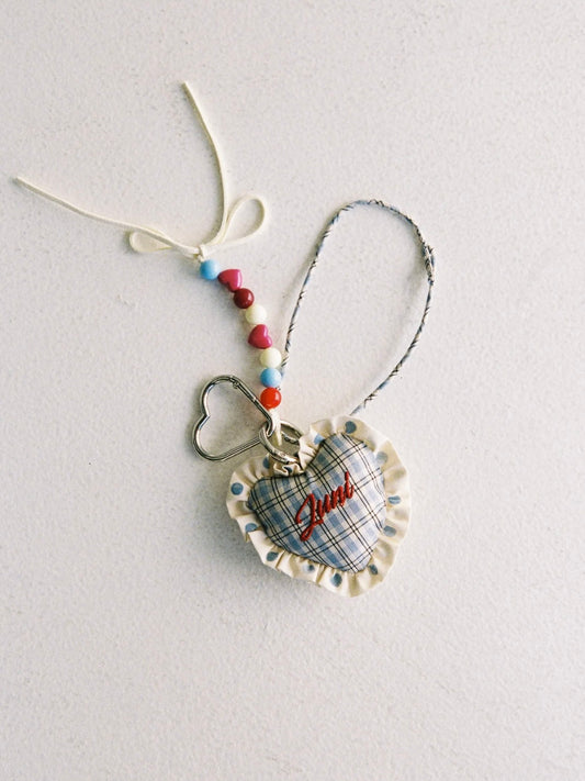Heart Bag Charm