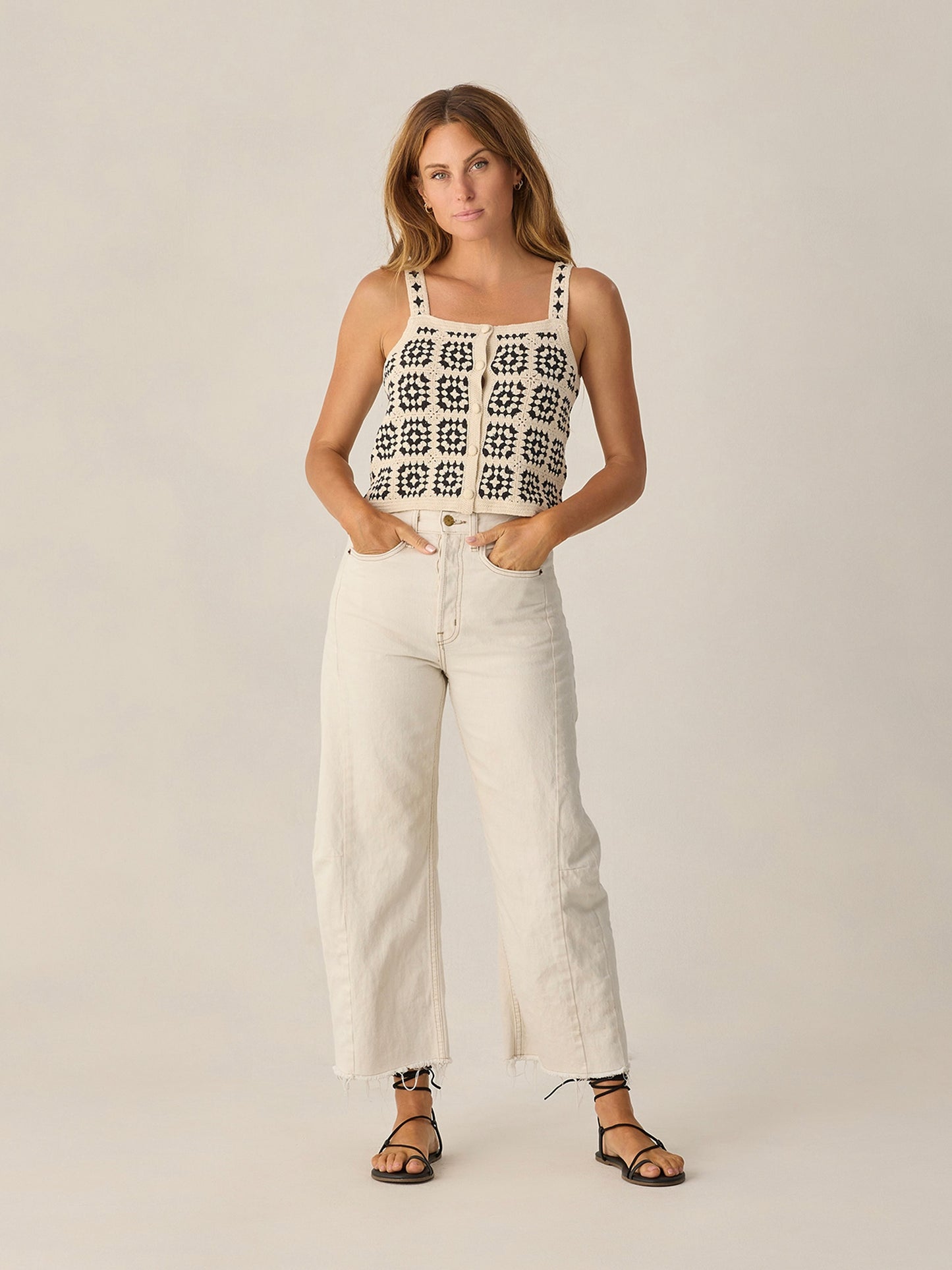CROCHET TANK / Rylee + Cru