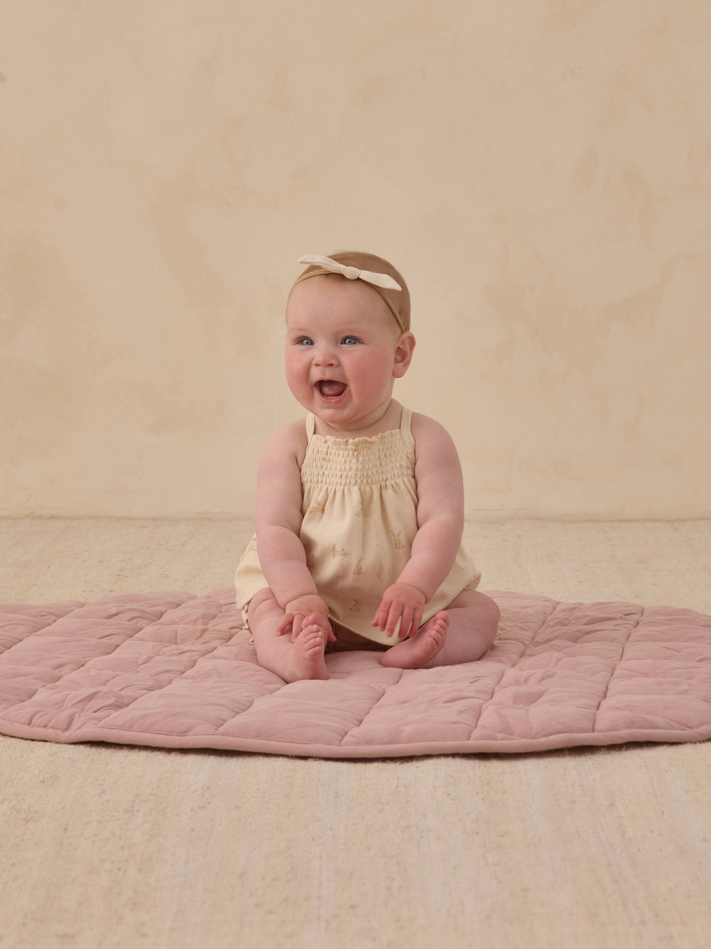 SMOCKED TANK + BLOOMER SET / BUNNIES