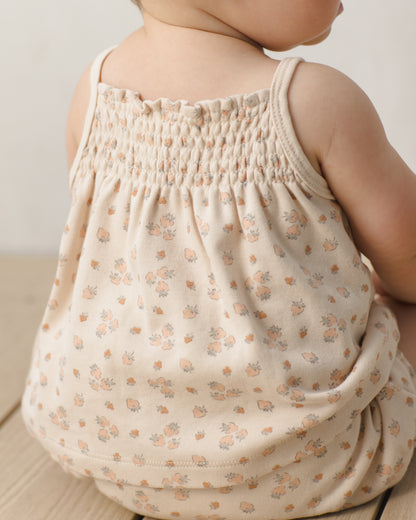 SMOCKED TANK + BLOOMER SET / STRAWBERRIES