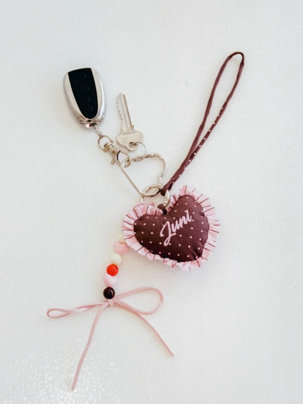 Heart Bag Charm