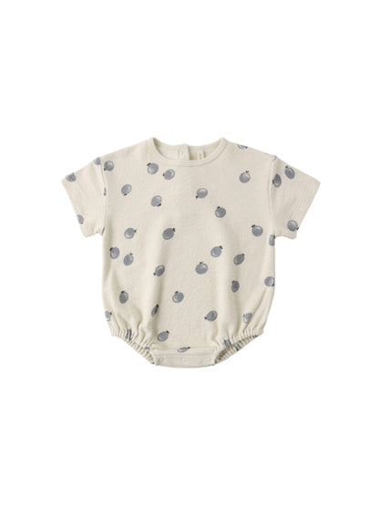 RELAXED SHORT SLEEVE BUBBLE ROMPERS / QUINCY MEA