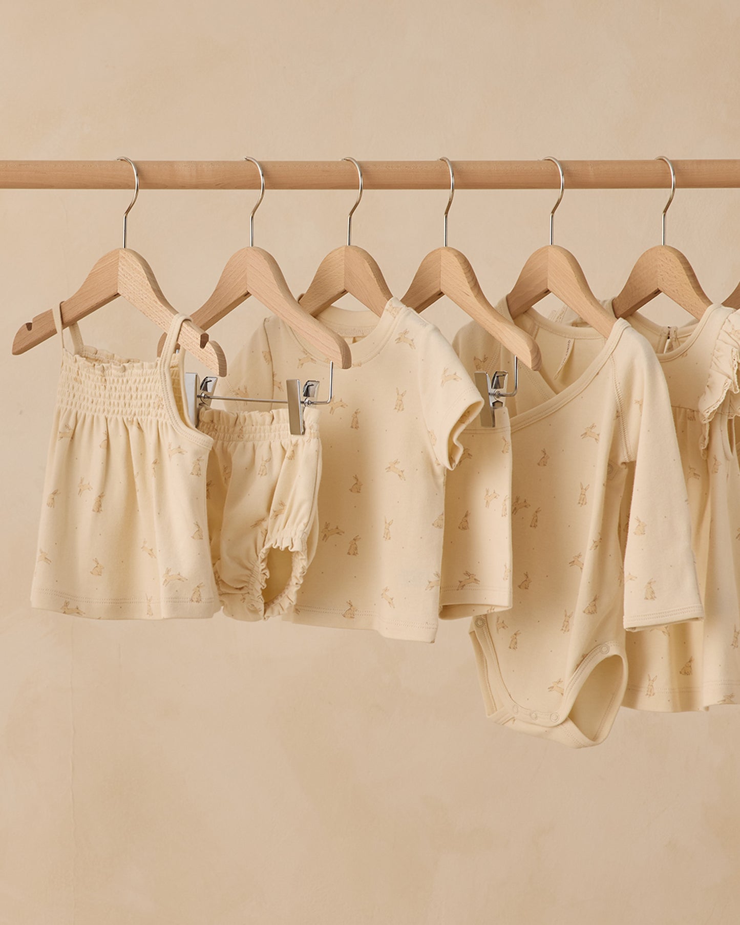 SMOCKED TANK + BLOOMER SET / BUNNIES