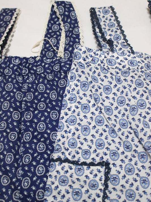 floral pattern salopette / &pal