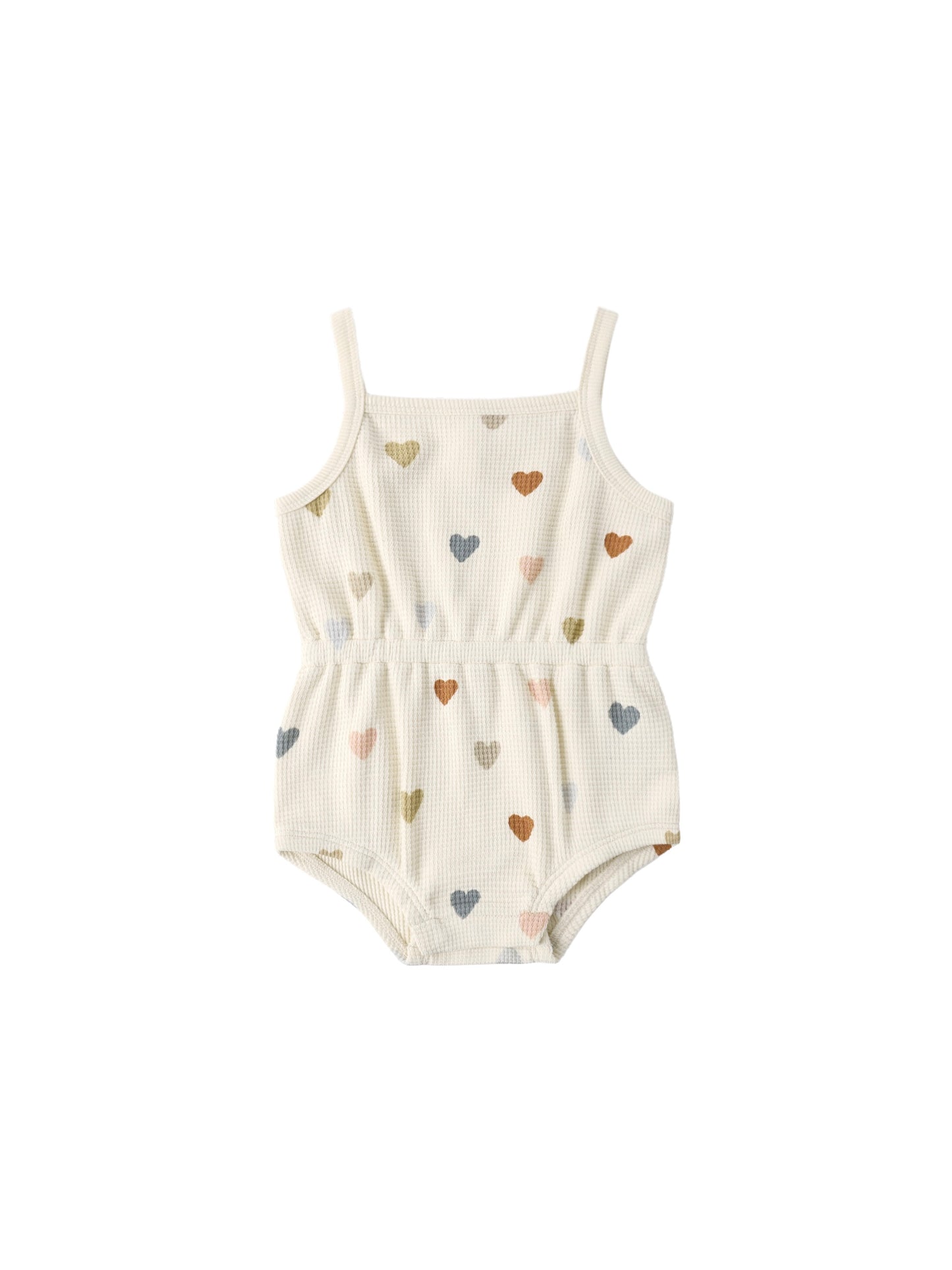 Waffle Cinch romper / QUINCY MEA