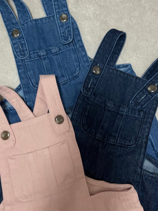 denim salopette