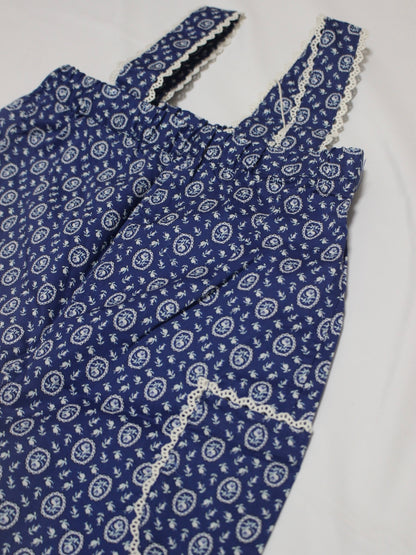 floral pattern salopette / &pal