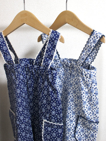 floral pattern salopette / &pal